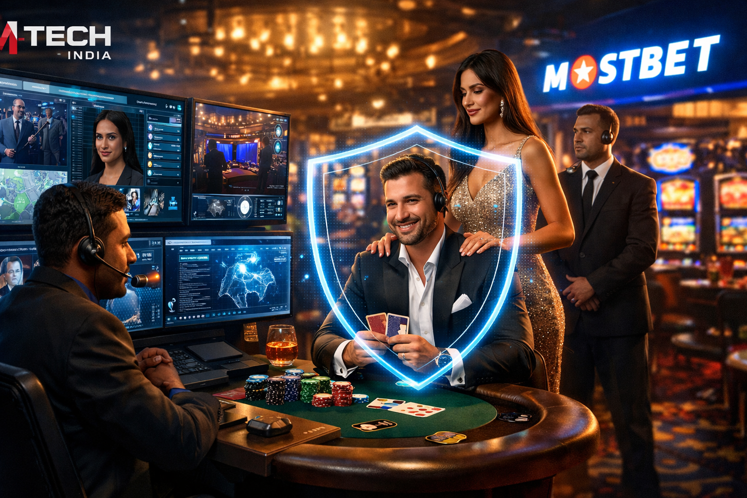 M-Tech India ilə Azərbaycanın Mostbet kazinosunda VIP oyunçuların qorunması