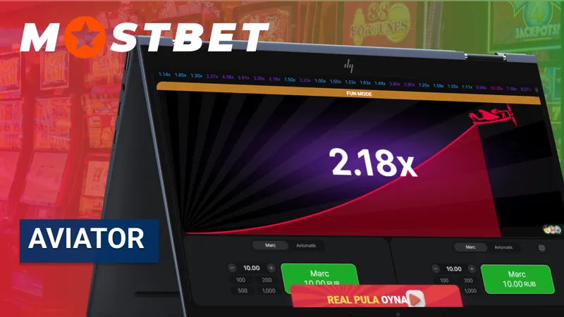 Mostbet Aviator oyunu yüksək mərc limitləri ilə